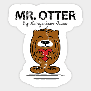 MR. OTTER Sticker